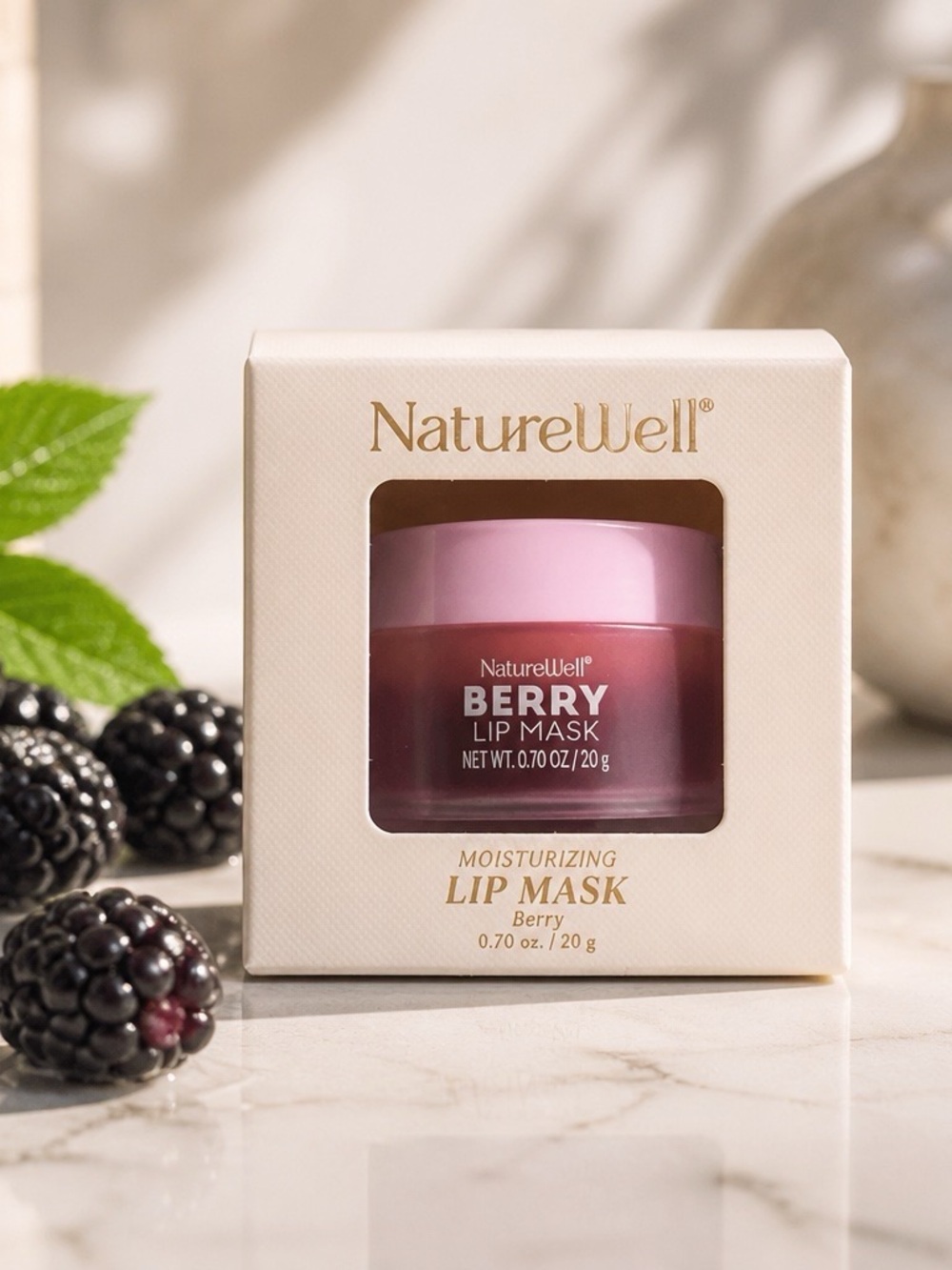 Berry Lip Mask — Pink Moisturizing Treatment
